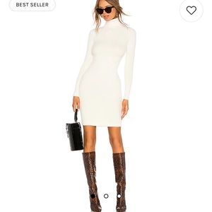 NWT LPA Surrey sweater dress ivory small